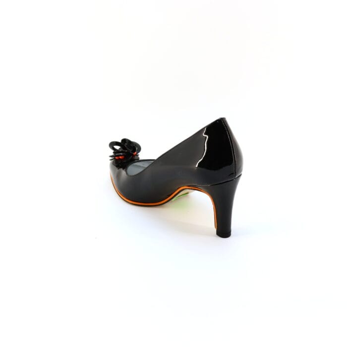 Pantofi dama piele naturala Negru elegant si confortabil | Azuree - imagine 4