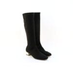 Cizme dama piele naturala Negru elegante si confortabile | Azuree - imagine 5