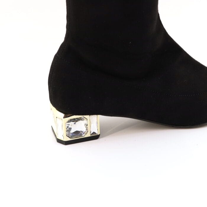 Cizme dama piele naturala Negru elegante si confortabile | Azuree - imagine 6