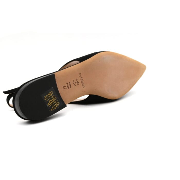 Pantofi dama piele naturala Negru balerin elegant | Baldinini - imagine 6