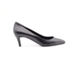 Pantofi dama piele naturala Negru office | Calzaturificio Musella - imagine 2
