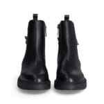Ghete dama piele naturala Negru Trappers | Liu Jo - imagine 4