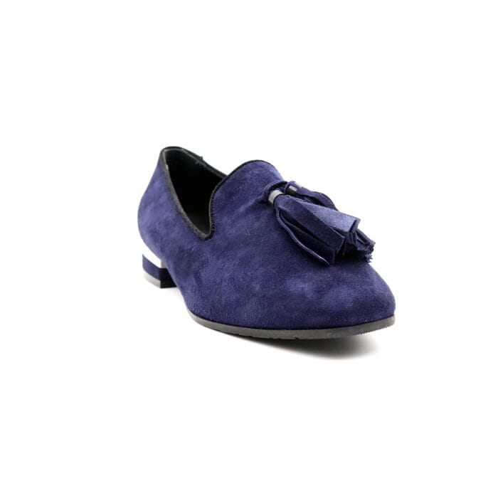 Pantofi dama piele naturala Bleumarin balerin | Le Gazzelle - imagine 1