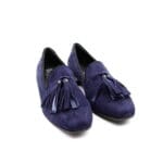 Pantofi dama piele naturala Bleumarin balerin | Le Gazzelle - imagine 5