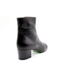 Ghete dama piele naturala Negru office | Le Gazzelle - imagine 3