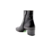 Ghete dama piele naturala Negru office | Le Gazzelle - imagine 4