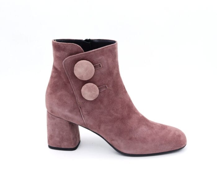 Ghete dama piele naturala Roz office | Le Gazzelle - imagine 2