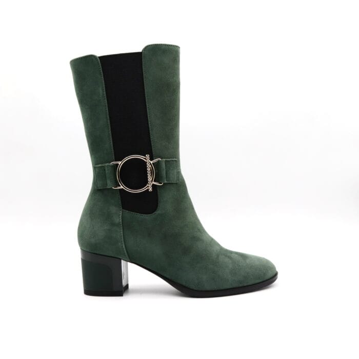 Cizme dama piele naturala Verde | Marino Fabiani - imagine 2