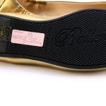 Pantofi dama piele naturala Sidef Bronz balerin casual cu accesoriu detasabil | La Ballerina - imagine 8