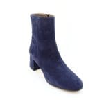 Gheata dama piele antilopa Blu | Le Gazzelle - imagine 2