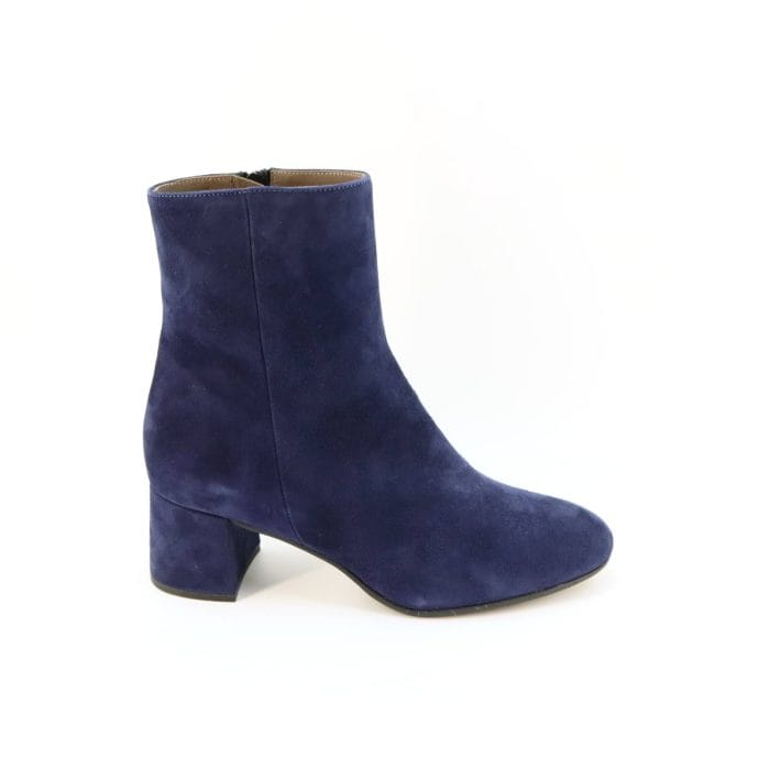Gheata dama piele antilopa Blu | Le Gazzelle - imagine 3