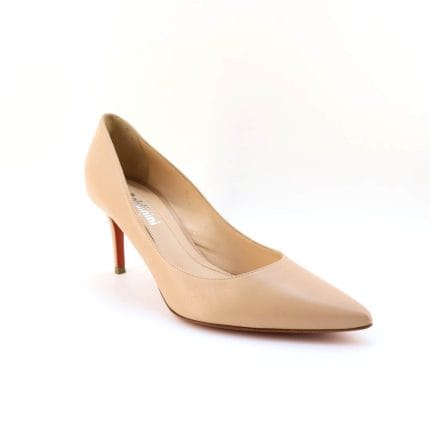 Pantofi dama piele naturala Bej