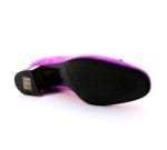 Pantofi dama piele antilopa Fuchsia office |Baldinini - imagine 6