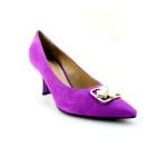 Pantofi dama piele antilopa Fuchsia | Baldinini