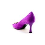 Pantofi dama piele antilopa Fuchsia | Baldinini - imagine 5