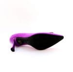 Pantofi dama piele antilopa Fuchsia | Baldinini - imagine 6