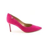 Pantofi dama piele naturala/antilopa Roz fuchsia eleganti | Baldinini - imagine 6