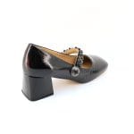 Pantofi dama piele naturala lacuita negru | Alma En Pena - imagine 6