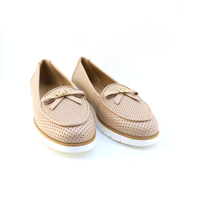 Pantofi dama piele naturala bej | Baldinini - imagine 3