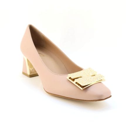 Pantofi dama piele naturala rose | Calzaturificio Musella
