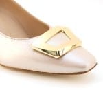 Pantofi dama piele naturala rose sidef | Calzaturificio Musella - imagine 3