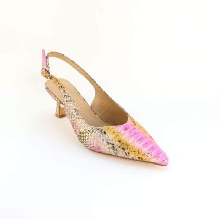 Pantof Sanda Piele naturala Multicolor | Alma En Pena