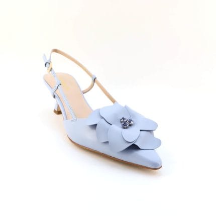 Pantof Sanda Dama Piele naturala Blu | Tosca Blu