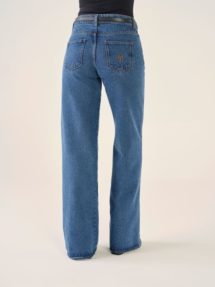 Blugi bumbac denim | Cristina Baros - imagine 3