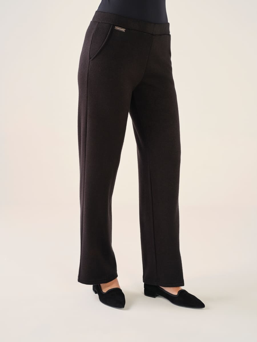 Pantaloni materiale de inalta calitate negru | Cristina Baros